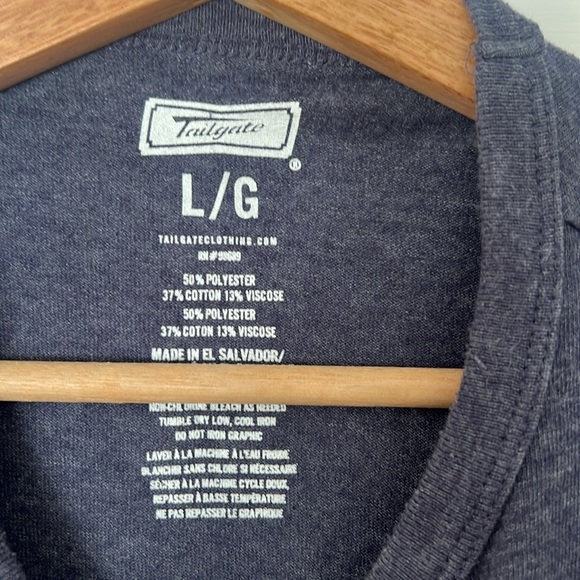 Blue Atlanta Braves T-shirt size L - Picture 3 of 5